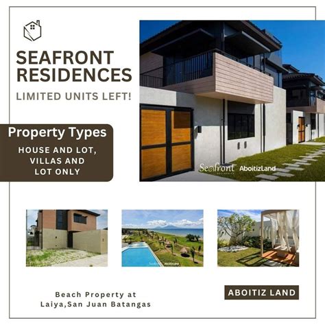aboitizland house and lot|Seafront Residences .